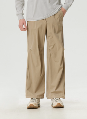 MLB正品新款春秋男女同款梭织直筒平口时尚运动休闲长裤3AWPB0263