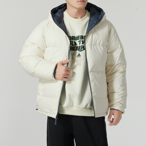 Adidas阿迪达斯男双面穿羽绒服