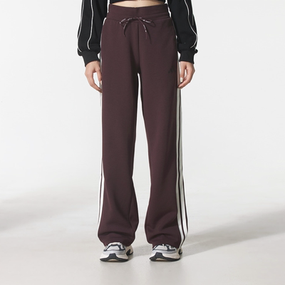 Adidas阿迪达斯正品春秋女子三条纹休闲直筒户外运动长裤KB7588