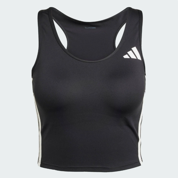 Adidas阿迪达斯正品新款夏季女款三道杠印花条纹运动背心KC2469