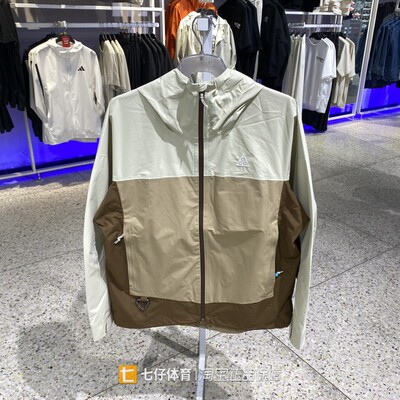 Nike耐克正品秋季新款男子梭织连帽防风运动休闲夹克外套HJ2688