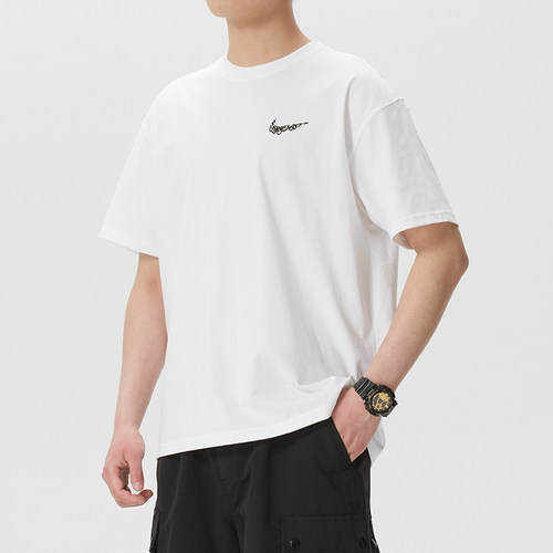 Nike耐克正品新款夏季男女同款圆领卡通印花纯棉短袖T恤II0692