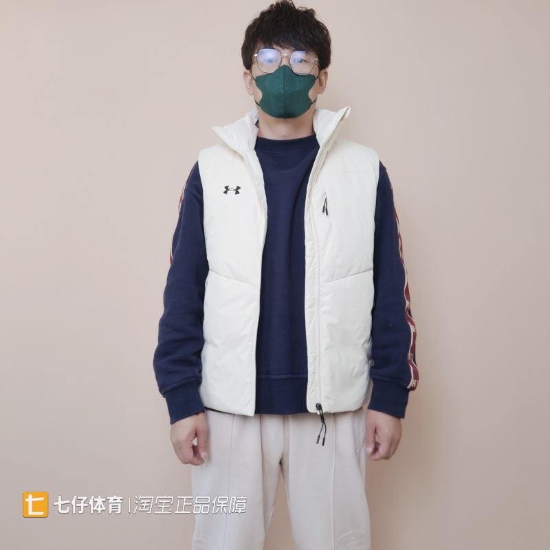 UA安德玛羽绒马甲百搭保暖运动