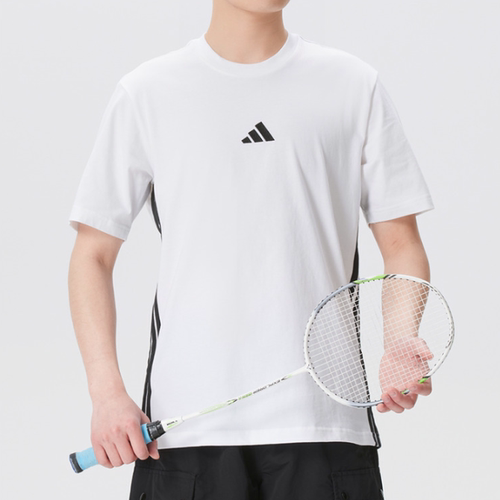 Adidas阿迪达斯正品新款夏季男款时尚百搭运动圆领短袖T恤JE6388
