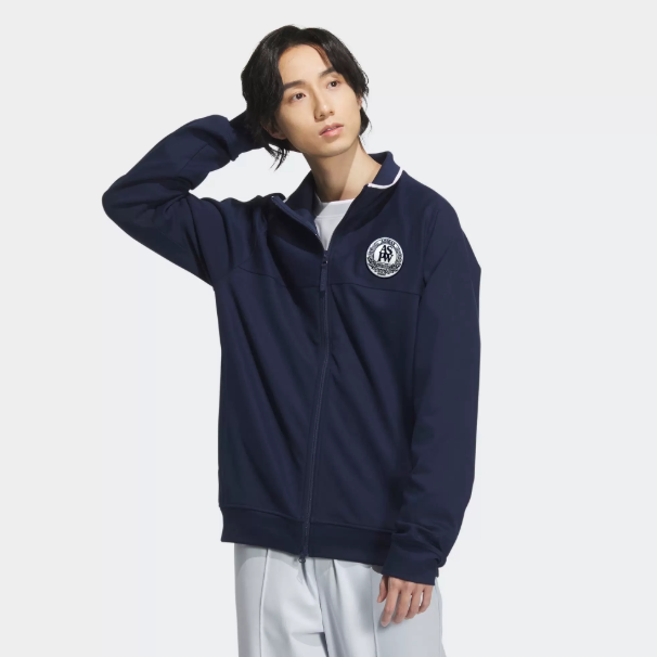 Adidas阿迪达斯正品新款春秋季男款高领休闲针织夹克外套JE3634