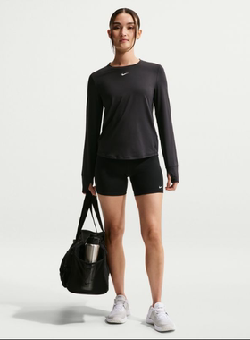 Nike耐克正品新款春秋女款运动休闲时尚百搭圆领长袖T恤FN2802