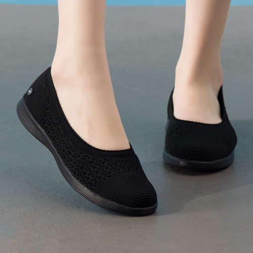 Skechers斯凯奇正品新款夏季女子网布透气缓震一脚蹬休闲鞋136265