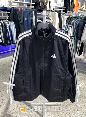 Adidas阿迪达斯正品新款秋季女子梭织立领运动休闲夹克外套KT5003
