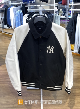 MLB正品新款冬季男女同款百搭时尚羊羔绒运动外套夹克3AJPM1146