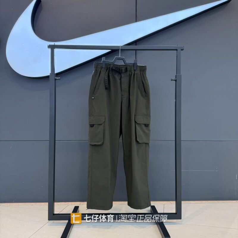 Nike耐克正品新款夏季男女同款运动休闲户外百搭工装裤长裤FV7348