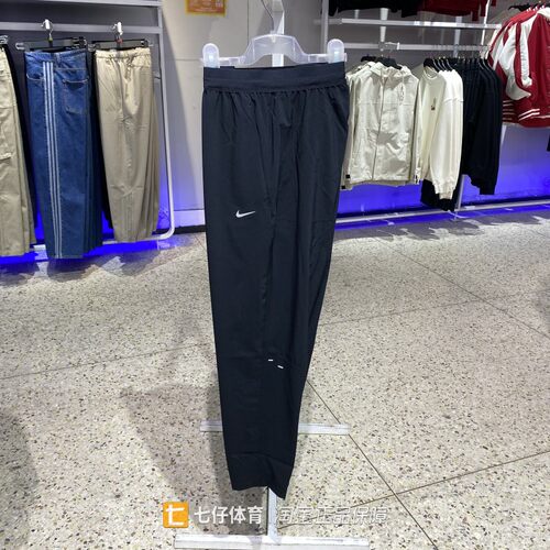 Nike耐克正品春季新款女梭织速干透气户外运动休闲平口长裤HV5765