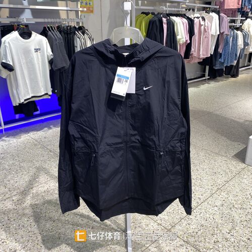 Nike耐克正品新款春季女子梭织连帽单层户外运动休闲外套IF1167