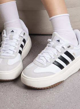 Adidas阿迪达斯新款四季女款三道杠缓震时尚百搭休闲鞋KH6913