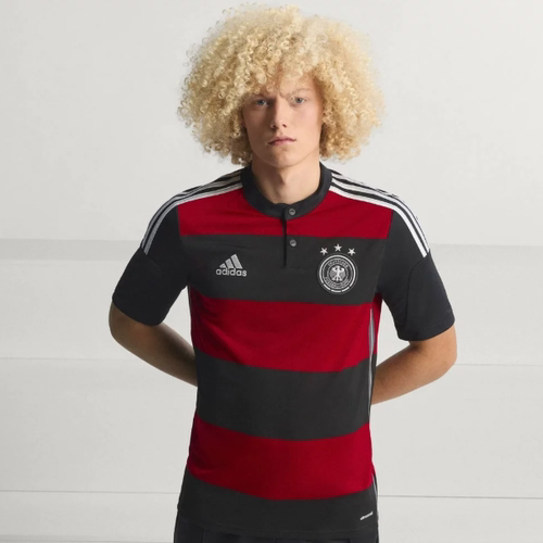 Adidas阿迪达斯正品新款夏季男款德国队足球速干短袖T恤JZ6959