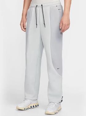 Nike耐克正品新款春秋男子针织拼接刺绣logo运动休闲长裤IF1324