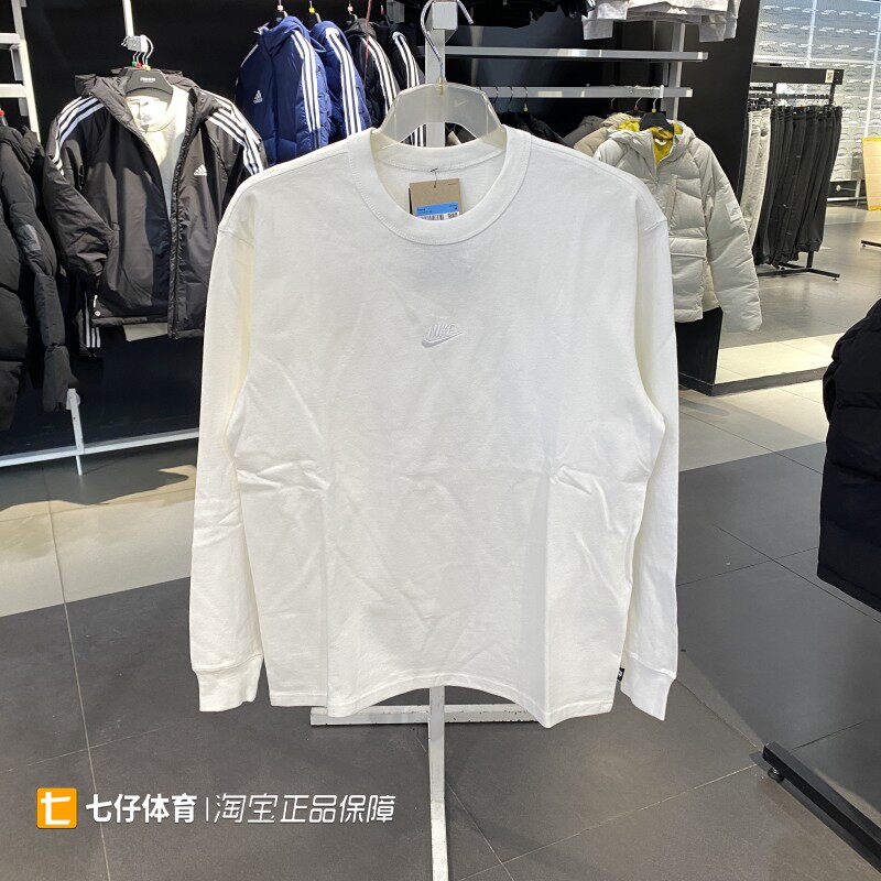 NIKE耐克正品清仓特价男子圆领运动休闲长袖T恤套头衫优惠特价