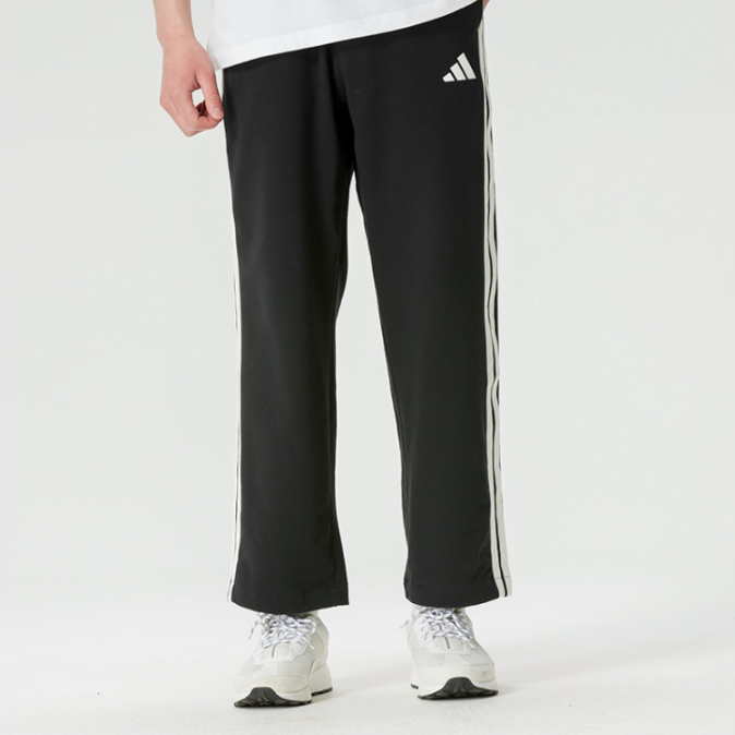 Adidas阿迪达斯正品新款春秋款男款时尚休闲运动针织长裤KR2543
