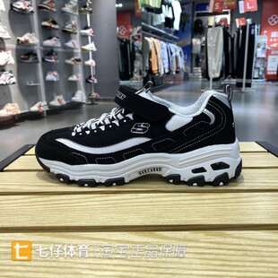 新女童魔术贴透气经典 熊猫休闲鞋 秋季 Skechers斯凯奇正品 996212L