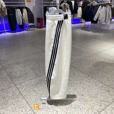 Adidas阿迪达斯正品秋季新款女针织宽松运动休闲直筒长裤KC5456
