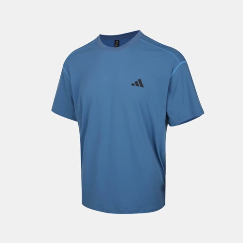 Adidas阿迪达斯正品新款夏季印花速干训练运动圆领短袖T恤KZ2256