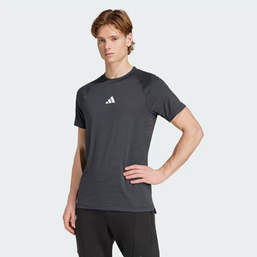 Adidas阿迪达斯正品新款夏季男款透气速干时尚运动短袖T恤JY9511