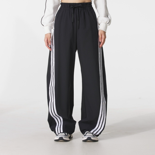 Adidas阿迪达斯正品新款春秋女子梭织运动百搭阔腿裤长裤KB5224 - 封面