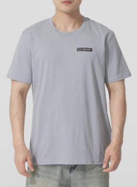 UA安德玛正品新款夏季男子针织圆领宽松运动休闲短袖T恤1382831