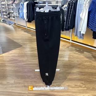 男女同款 新款 时尚 透气针织运动休闲卫裤 3APTB0444 MLB正品 长裤 春季