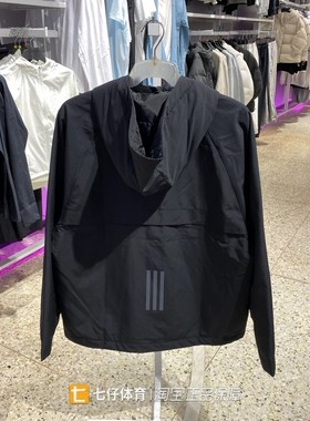 Adidas阿迪达斯正品新款男款连帽加绒保暖运动休闲夹克外套JI8680