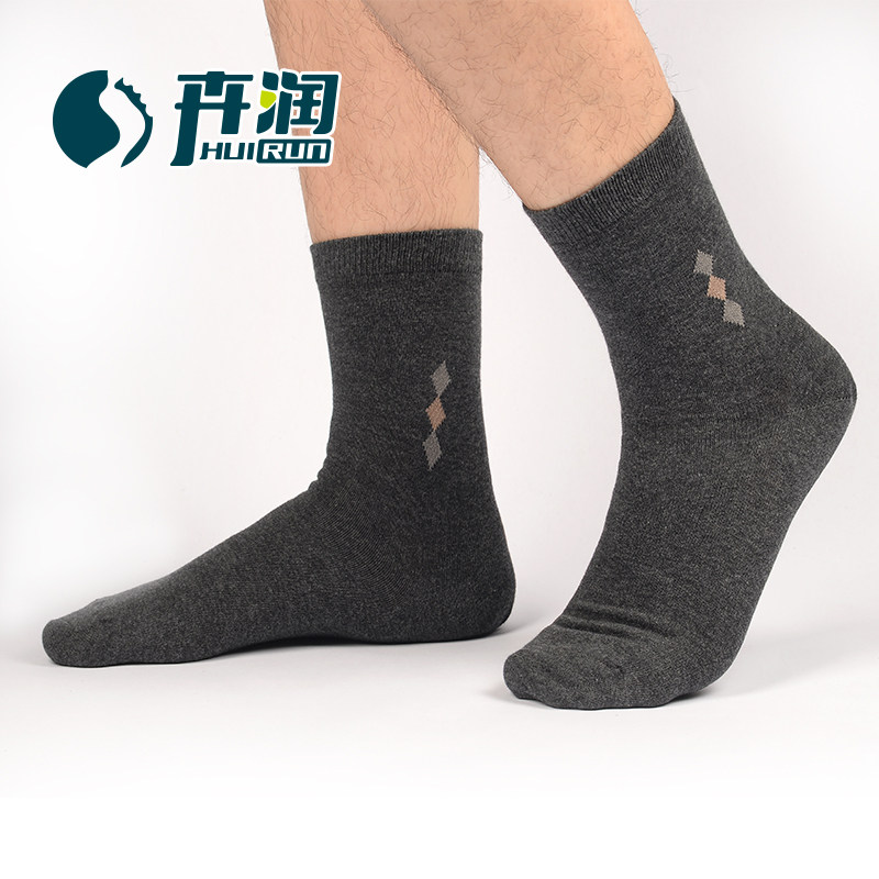 卉润脚干脚裂袜防裂袜子保湿护嫩足 防脚干裂袜男士秋冬厚棉足跟