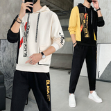 5秋卫衣套装男潮流两件套A210-TZ9837-P65，男装休闲套装，星座210-3