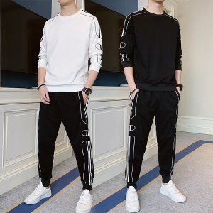 秋季套装男潮流时尚休闲套装A210-TZ7103-P65，男装休闲套装，星座210-3