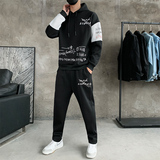 长袖套装男潮流时尚休闲套装A210—TZ9830-P65，男装休闲套装，星座210-3