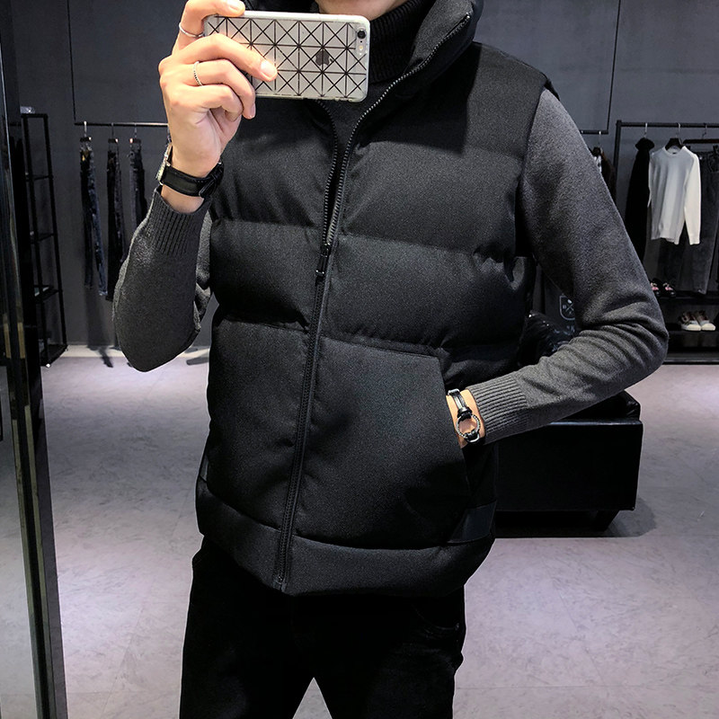 秋冬季马甲男潮流男士背心马甲A210-81027-P60图片