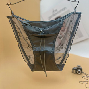 中低腰棉裆短裤 4.59元 薄款 夏季 直播间福利专享链接女蕾丝绑带新款