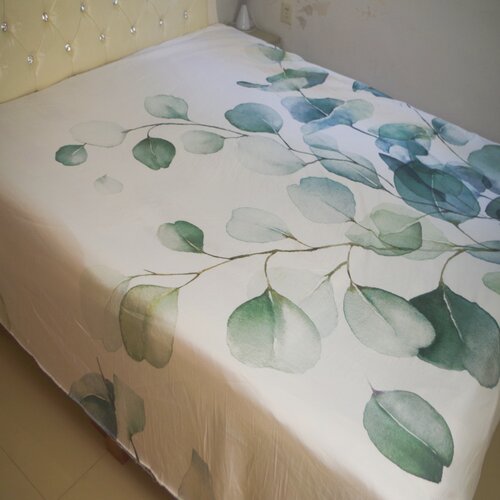 纯棉贡缎床单欧美风格适合裸睡品