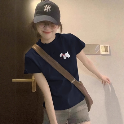 短袖女t恤2025新款夏日ootd穿搭