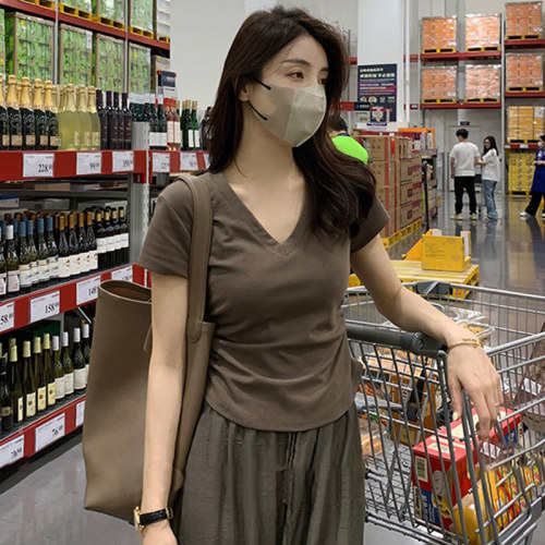 独特绝美小上衣掐腰超好看漂亮的