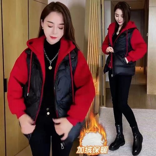 冬季加厚保暖棉服外套