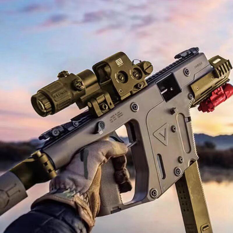 乐辉短剑2代维克托vector电动3连发软弹玩具枪真可发射模型道具