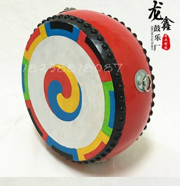 韩国鼓料理烤肉店洗浴中心装饰鼓 彩绘平安鼓朝鲜鼓儿童鼓