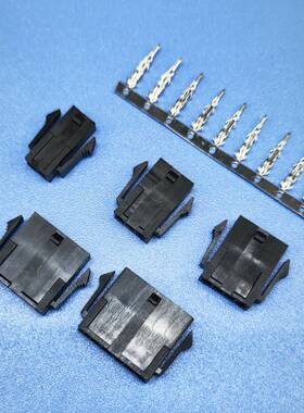 molex43640国产MX3.0单排母壳带翅膀43640-0400 公端430310001