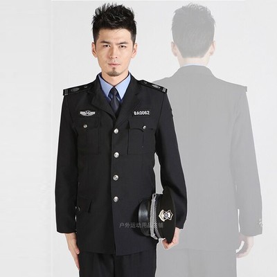 春秋执勤服男女特勤保安配发新式