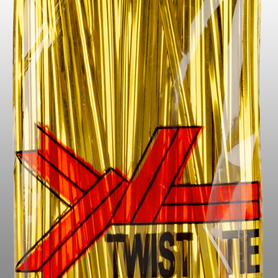 金色扎丝金属扎带食品袋封口礼品袋扎线面包袋糖果手工包装扎口条