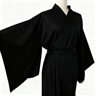 和服内搭羽织内搭振袖打底襦袢日式日本浴衣黑色日系cos里衣和风