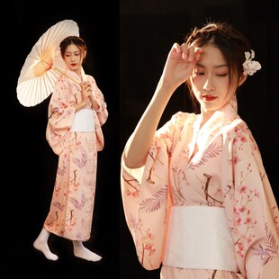 和服日本剧本杀日料店民宿传统和服正装女款季摄影改良和服浴衣服