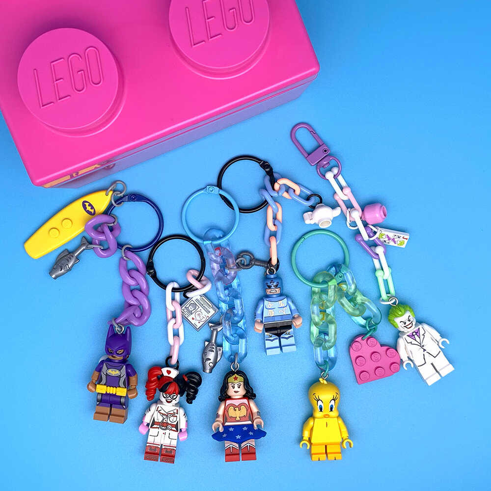 LEGO乐高人仔包包挂件神奇女侠