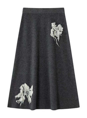 JCMM JANE 1230 YY高品质设计师款针织半裙25-006