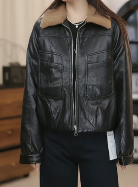 JCMM JANE 1204 TTX 蛋白皮羽绒外套A9933