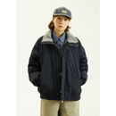 棉衣 加厚保暖休闲工装 GoodNorth羊羔毛立领棉服外套男女同款 冬季